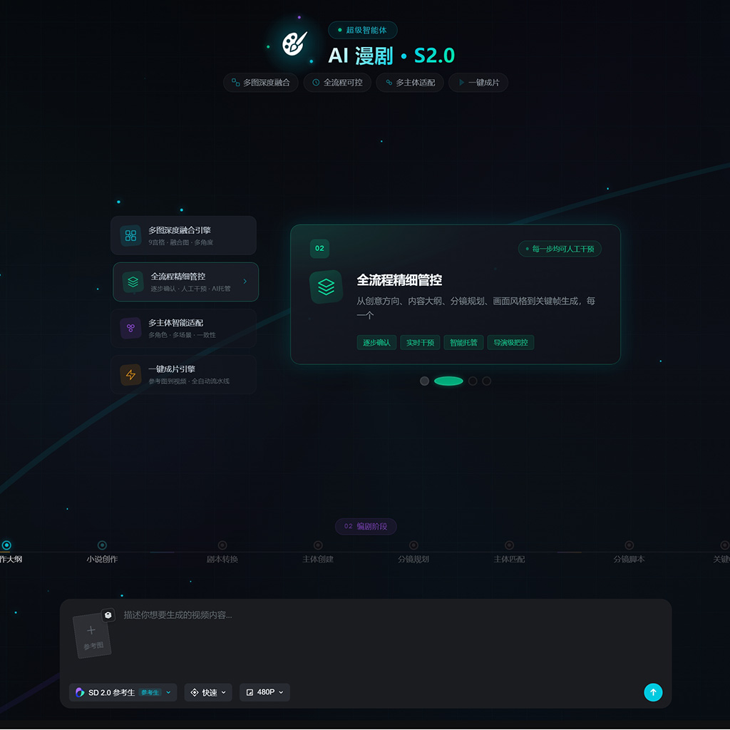 菁选灵创 - 漫剧分镜与角色画风保持案例